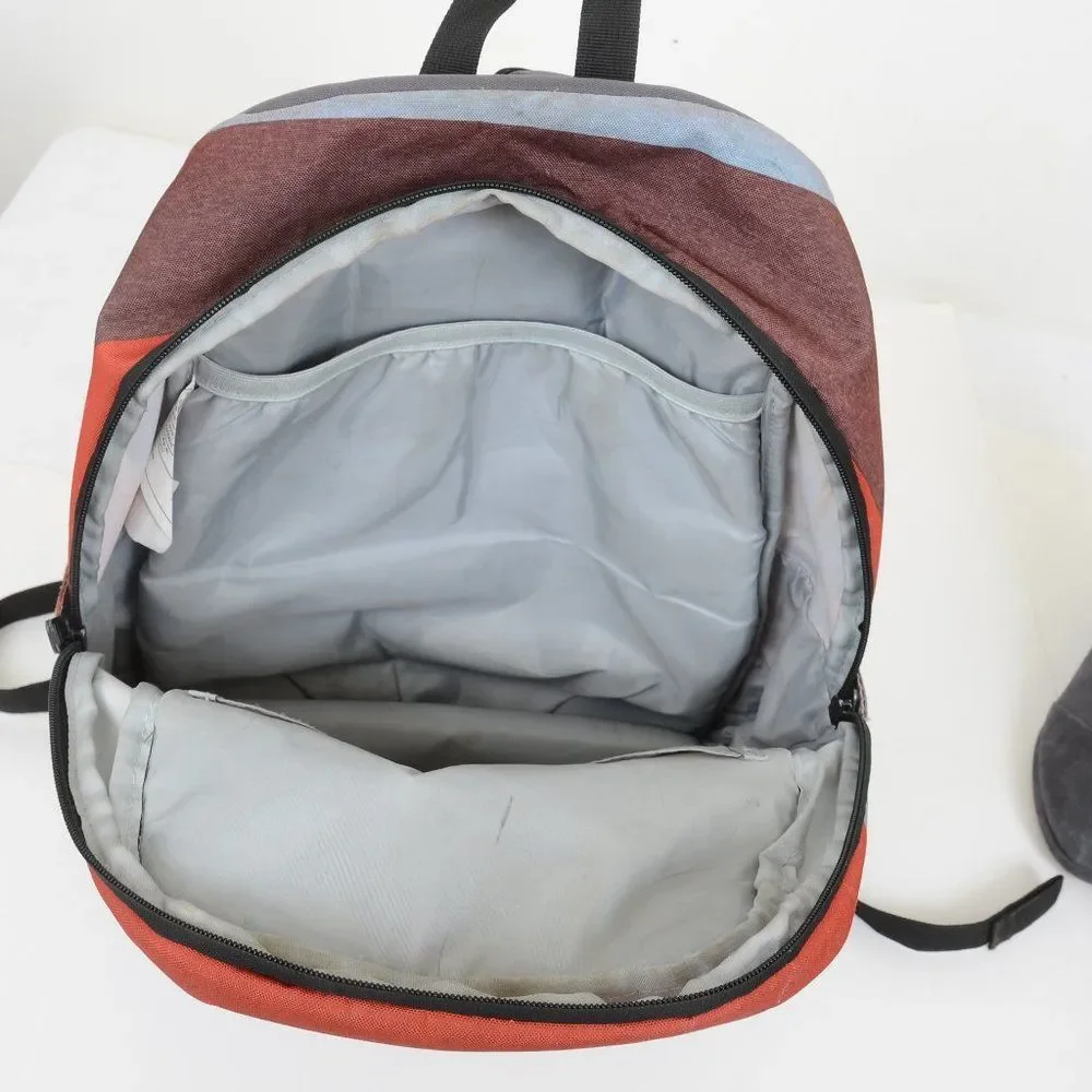 Quicksilver Schoolie Unisex Orange Brown Blue 16